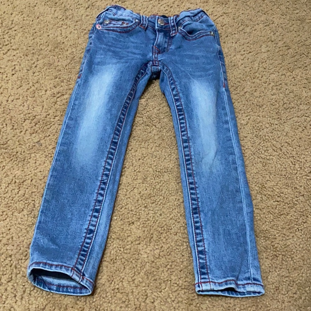 Girls true religion jeans size 5